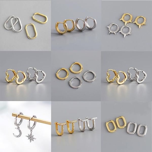 hoop & huggie quality copper hoops french punk hip-hop geometric small round heart earrings for women gold silver color party jewelry, Golden;silver
hoop & huggie quality copper hoops french punk hip-hop geometric small round heart earrings for women gold silver color party jewelry, Golden;silver