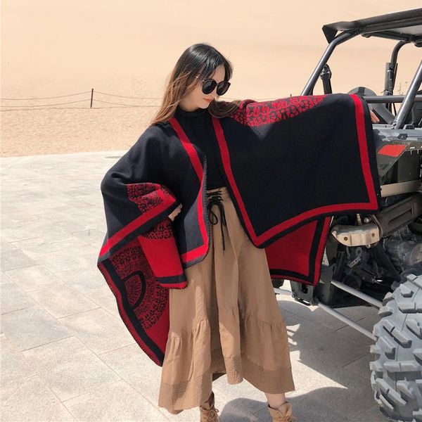 scarves 2021 travel shawl scarf dual-use female autumn and winter warm coat thickened all-match big cloak korean version wraps, Blue;gray
scarves 2021 travel shawl scarf dual-use female autumn and winter warm coat thickened all-match big cloak korean version wraps, Blue;gray