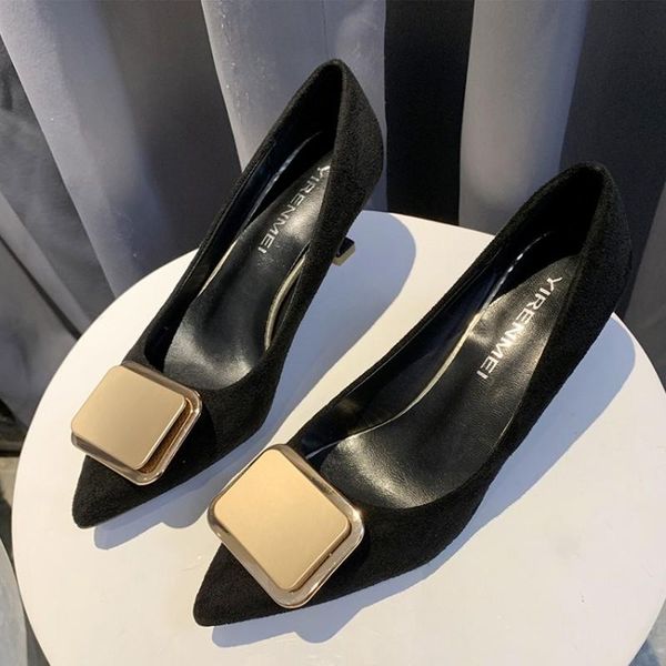 dress shoes spring pumps elegant women rhinestone suede pointed toe high heels wedding party mujer chaussure femme y16-20, Black
dress shoes spring pumps elegant women rhinestone suede pointed toe high heels wedding party mujer chaussure femme y16-20, Black