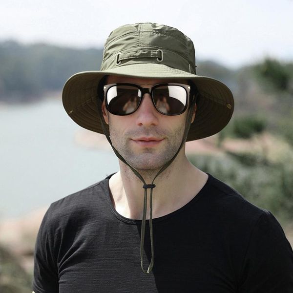 outdoor hats 2021 fashion summer bucket hat cowboy men fishing hiking beach breathable anti uv sun cap large wide brim #t1p, Black;white
outdoor hats 2021 fashion summer bucket hat cowboy men fishing hiking beach breathable anti uv sun cap large wide brim #t1p, Black;white