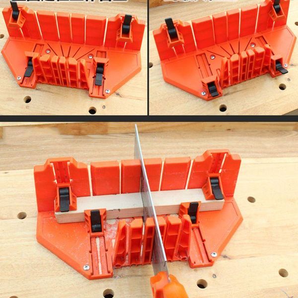 hand tools 12/14" adjustable wood miter box saw cutting grip back 0/22.5/45/90 degrees drop
hand tools 12/14" adjustable wood miter box saw cutting grip back 0/22.5/45/90 degrees drop