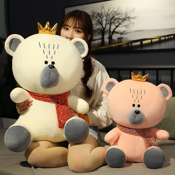 crown bear doll plush toys children's comfort gift, Blue
crown bear doll plush toys children's comfort gift, Blue