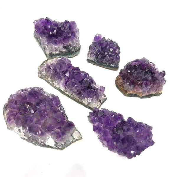 decorative objects & figurines 100g natural amethyst quartz purple crystal cluster healing stones specimen home crafts decoration orname
decorative objects & figurines 100g natural amethyst quartz purple crystal cluster healing stones specimen home crafts decoration orname