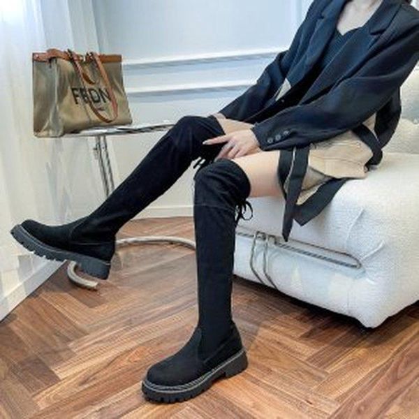 boots over-the-knee for women's 2021 winter women square heel stretch net red fashion ladies long femmes bottes, Black
boots over-the-knee for women's 2021 winter women square heel stretch net red fashion ladies long femmes bottes, Black