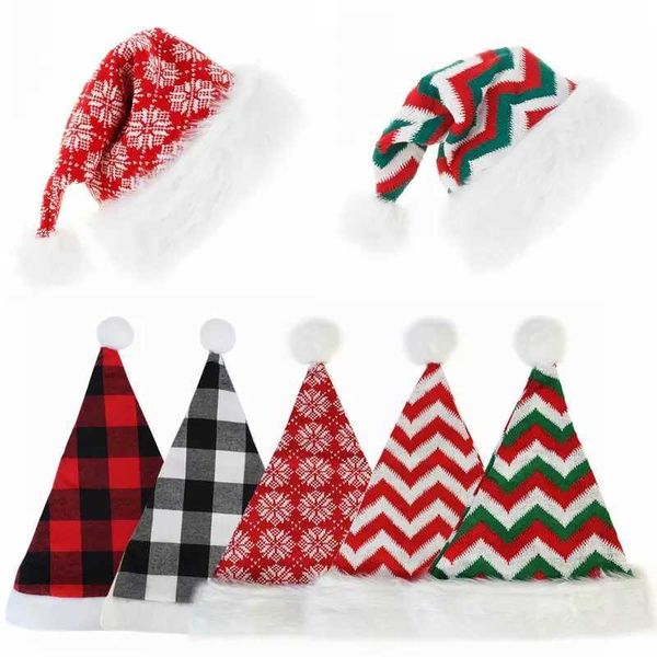 1pc kids adults fashion christmas hats warm knitted plush caps santa claus hat for home xmas party new year decoration suppli
1pc kids adults fashion christmas hats warm knitted plush caps santa claus hat for home xmas party new year decoration suppli