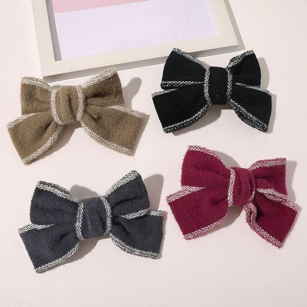 hair accessories knitted plush bow ties bowknot hairpins two layers butterfly barrettes ponytail metal velvet clip
hair accessories knitted plush bow ties bowknot hairpins two layers butterfly barrettes ponytail metal velvet clip