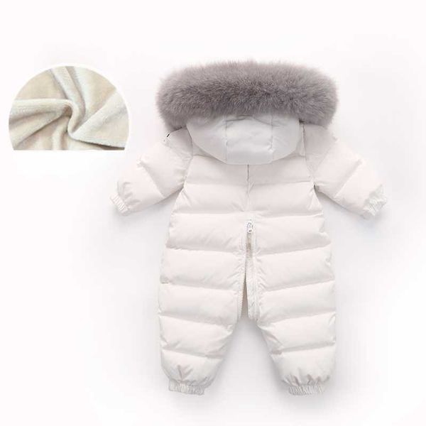 -30 degree infant baby rompers real fur collar duck down filling kids snowsuit thick warm toddler boys girls jumpsuit jumpsuits, Blue
-30 degree infant baby rompers real fur collar duck down filling kids snowsuit thick warm toddler boys girls jumpsuit jumpsuits, Blue