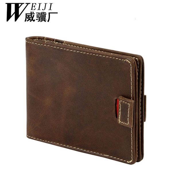 the wallet men's hand prepuce short wallet in spring and summer, Black
the wallet men's hand prepuce short wallet in spring and summer, Black