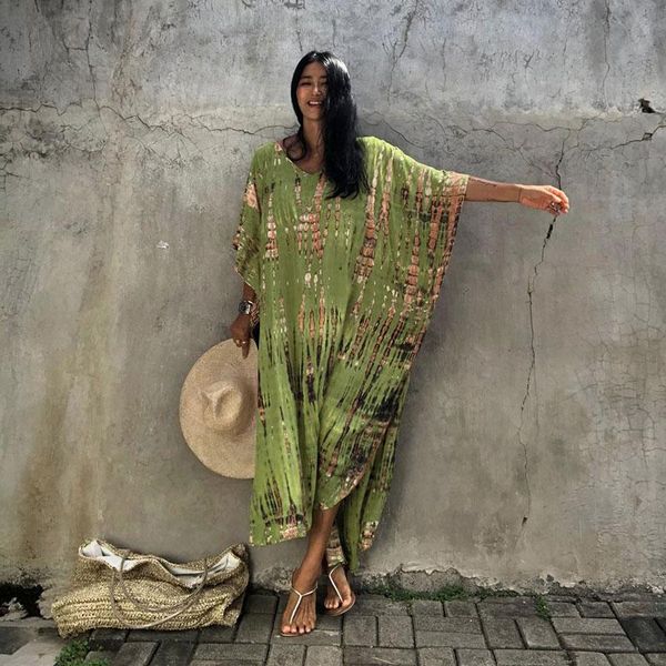women's swimwear bohemian printed 100% cotton swimsuit cover ups for women summer loose bathing suit tunic beachwear robe blouse dress, White;black
women's swimwear bohemian printed 100% cotton swimsuit cover ups for women summer loose bathing suit tunic beachwear robe blouse dress, White;black