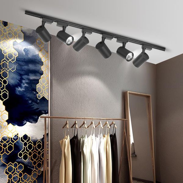 track lights adjustable led light 220v cob spot lamp rail spotlights 12/15/20/30/40w fixture lighting for home clothing store
track lights adjustable led light 220v cob spot lamp rail spotlights 12/15/20/30/40w fixture lighting for home clothing store