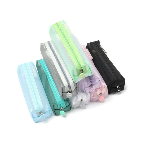 20.5*6.5*6cm cute solid color transparent mesh pencil case school student supplies pen box bag stationery storage bags
20.5*6.5*6cm cute solid color transparent mesh pencil case school student supplies pen box bag stationery storage bags