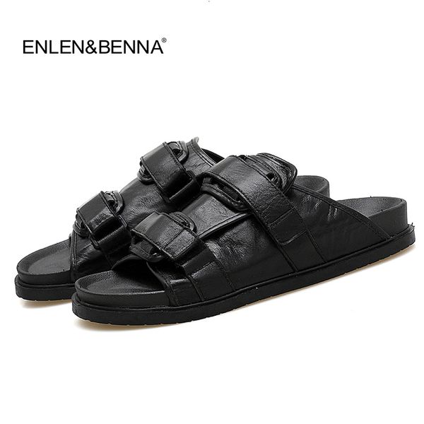 dress shoes summer genuine leather sandals men fashion brand quality gladiator beach slippers casual big size46, Black
dress shoes summer genuine leather sandals men fashion brand quality gladiator beach slippers casual big size46, Black