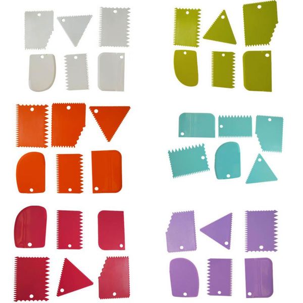 baking & pastry tools plastic dough cutter 6pcs diy sawtooth shaped cake cream scraper kitchen gadgets butter knife
baking & pastry tools plastic dough cutter 6pcs diy sawtooth shaped cake cream scraper kitchen gadgets butter knife