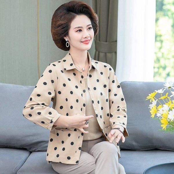 women's blouses & shirts 2021 women turn-down collar autumn sweet polka dot loose outwear harajuku female casual shirt streetwear 5xl, White
women's blouses & shirts 2021 women turn-down collar autumn sweet polka dot loose outwear harajuku female casual shirt streetwear 5xl, White