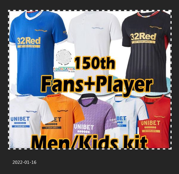 21/22 rangers soccer jerseys glasgow 2021 2022 tee champions 150th anniversary 55 defoe barker morelos men kids women training pre shirt, Black;yellow
21/22 rangers soccer jerseys glasgow 2021 2022 tee champions 150th anniversary 55 defoe barker morelos men kids women training pre shirt, Black;yellow