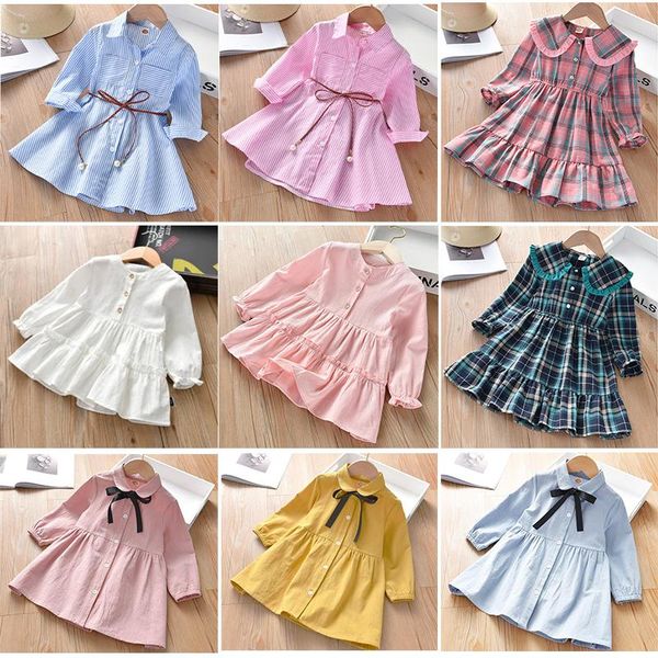 girl's dresses children dress spring summer turn-down collar kids clothes fashion toddler baby girls clothing striped party for, Red;yellow
girl's dresses children dress spring summer turn-down collar kids clothes fashion toddler baby girls clothing striped party for, Red;yellow
