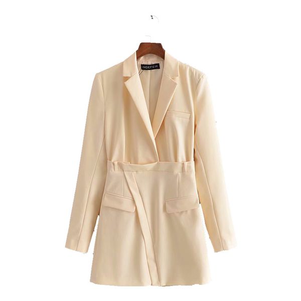 spring women blazers pockets long sleeve notched neck chic lady fashion casual clothes 210517, White;black
spring women blazers pockets long sleeve notched neck chic lady fashion casual clothes 210517, White;black