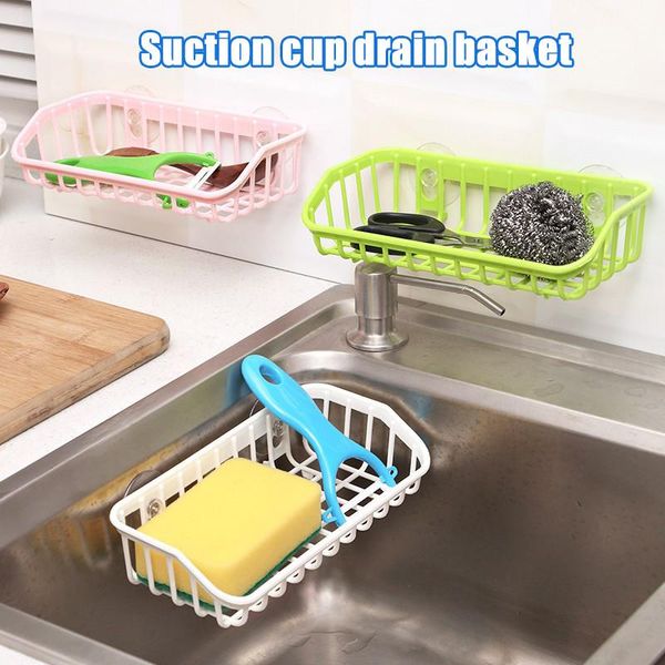 kitchen storage & organization plastic sink shelf sponge holder rack drain basket with double suction cups for home bathroom iq6
kitchen storage & organization plastic sink shelf sponge holder rack drain basket with double suction cups for home bathroom iq6