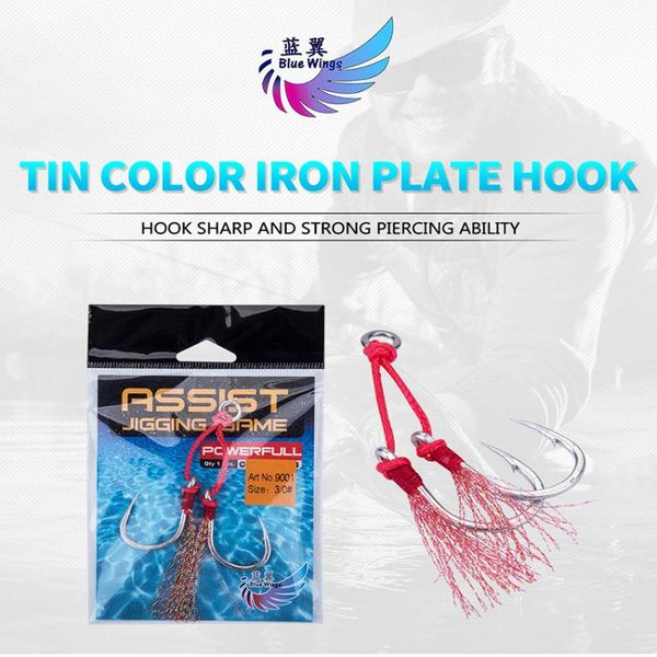 fishing hooks 1 pair 1# 1/0 2/0 3/0 5/0 9/0 11/0 double slowing jigging jig lure assist hook feather sea salt fish
fishing hooks 1 pair 1# 1/0 2/0 3/0 5/0 9/0 11/0 double slowing jigging jig lure assist hook feather sea salt fish