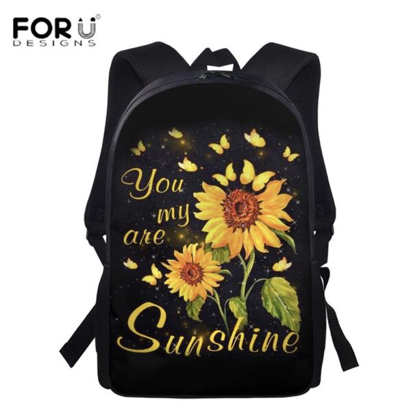 backpack forudesigns school bags for kids sunflower design children mochila escolar you are my sunshine teenagers book sac
backpack forudesigns school bags for kids sunflower design children mochila escolar you are my sunshine teenagers book sac