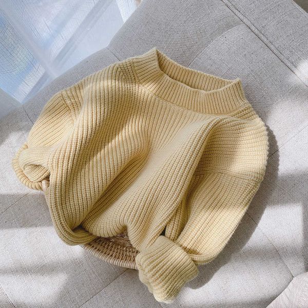 casual kids girl boy knit sweaters autumn winter solid color loose jumpers children round collar long sleeve pullover 0-6y y1024, Blue
casual kids girl boy knit sweaters autumn winter solid color loose jumpers children round collar long sleeve pullover 0-6y y1024, Blue