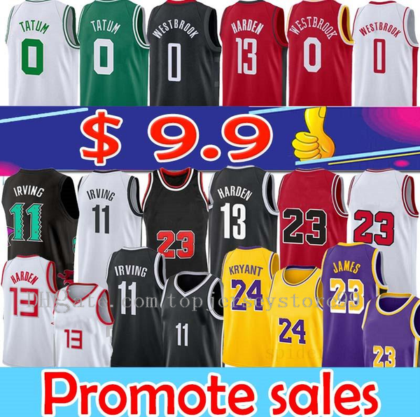 7 kevin 11 irving 13 harden 0 westbrook basketball jersey 3 wade jimmy 22 butler jayson 0 tatum men basketball jerseys all stitched, Black;red
7 kevin 11 irving 13 harden 0 westbrook basketball jersey 3 wade jimmy 22 butler jayson 0 tatum men basketball jerseys all stitched, Black;red