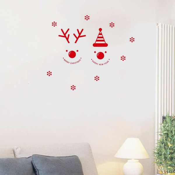 wallpapers christmas red nose deer wall sticker removable wallpaper decal living room home decor
wallpapers christmas red nose deer wall sticker removable wallpaper decal living room home decor