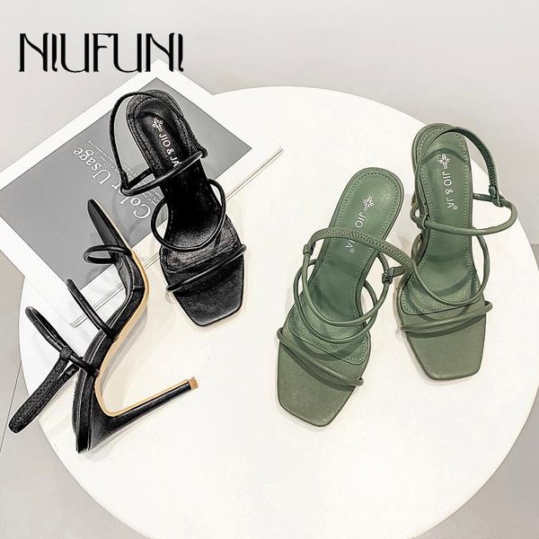 ultra-fine high-heeled square-toe roman women's sandals 2021 instep strap elastic straps simple green shoes sexy, Black
ultra-fine high-heeled square-toe roman women's sandals 2021 instep strap elastic straps simple green shoes sexy, Black