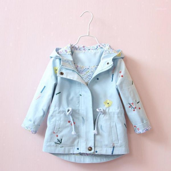 kids flower embroidery hooded outwear spring autumn girls windbreaker coat baby coats jacket clothing1, Blue;gray
kids flower embroidery hooded outwear spring autumn girls windbreaker coat baby coats jacket clothing1, Blue;gray