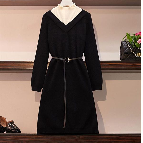 casual dresses women winter warm sweater dress loose long sleeve knitted ladies elegant party vestidos, Black;gray
casual dresses women winter warm sweater dress loose long sleeve knitted ladies elegant party vestidos, Black;gray