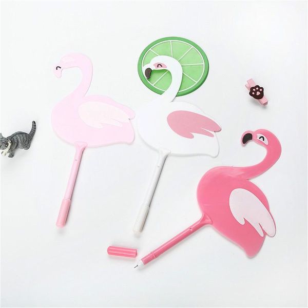 gel pens 2pcs flamingo 0.5mm black ink multifunction fan shape pen for school office writing supplies kawaii stationery
gel pens 2pcs flamingo 0.5mm black ink multifunction fan shape pen for school office writing supplies kawaii stationery