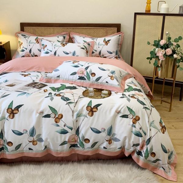 bedding sets flower print set pastoral style satin egyptian cotton linen grils soft duvet cover bedspread 4pcs
bedding sets flower print set pastoral style satin egyptian cotton linen grils soft duvet cover bedspread 4pcs