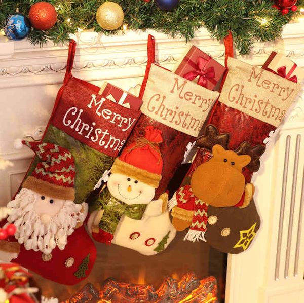 christmas decorations extra large santa claus stockings candy bag gift bag children's
christmas decorations extra large santa claus stockings candy bag gift bag children's