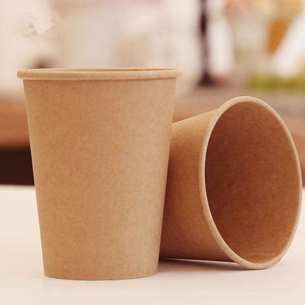 disposable cups & straws 100pcs/pack kraft paper cup coffee milk drink household shop supplies
disposable cups & straws 100pcs/pack kraft paper cup coffee milk drink household shop supplies