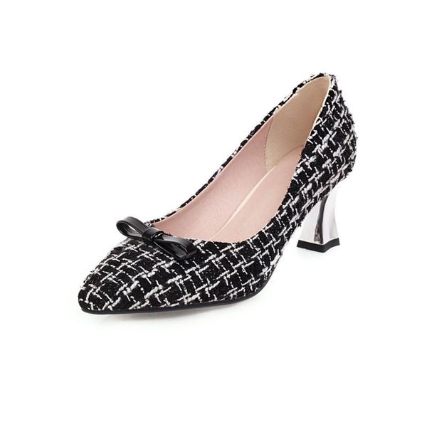 dress shoes big size fashion pointed bow decoration ladies high heels women woman pumps, Black
dress shoes big size fashion pointed bow decoration ladies high heels women woman pumps, Black