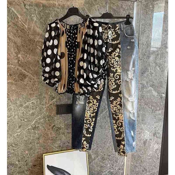 women's two piece pants cosmicchic set of two pieces women's clothes womanly lanterns plied with silk dot pullover printed shreds, White
women's two piece pants cosmicchic set of two pieces women's clothes womanly lanterns plied with silk dot pullover printed shreds, White