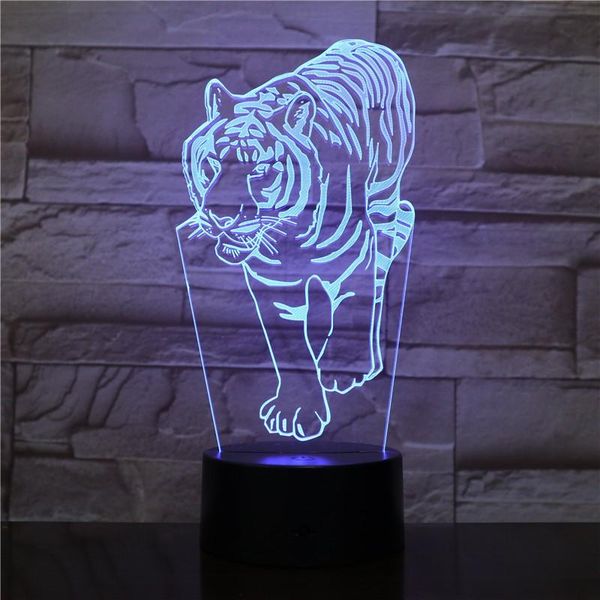 night lights tiger 3d lamp acrylic visual stereo touch crack usb light christmas decorations small table
night lights tiger 3d lamp acrylic visual stereo touch crack usb light christmas decorations small table