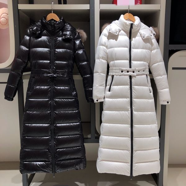luxury french women's down jacket designer brand long large fur collar padded jackets slim and keep warm in winter belt coat hooded ove, Black
luxury french women's down jacket designer brand long large fur collar padded jackets slim and keep warm in winter belt coat hooded ove, Black