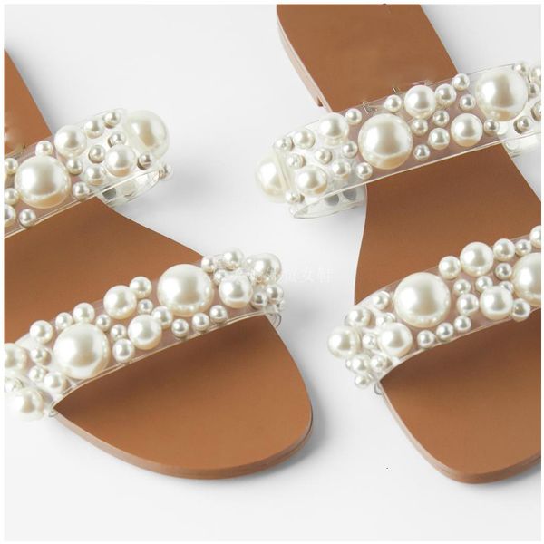 slippers lmcavasun summer pearl women slides slip on clear upper flat slippers large size 41 42 ldl9, Black
slippers lmcavasun summer pearl women slides slip on clear upper flat slippers large size 41 42 ldl9, Black