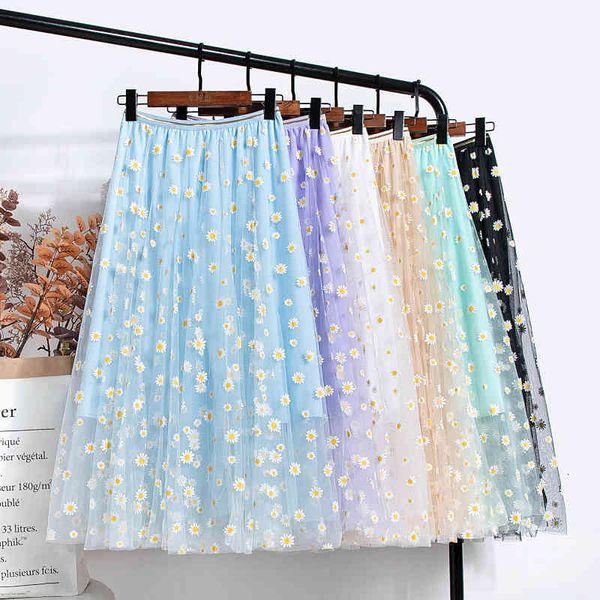 skirts summer daisy floral gauze candy flowers cool mesh sweet a-line pleated maxi long skirts, Black
skirts summer daisy floral gauze candy flowers cool mesh sweet a-line pleated maxi long skirts, Black
