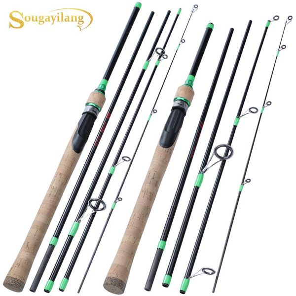 sougayilang 1.8m 2.1m 2.4m spinning/casting fishing rod portable 5 section ultralight carbon travel lure 7g-28g m pesca boat rods
sougayilang 1.8m 2.1m 2.4m spinning/casting fishing rod portable 5 section ultralight carbon travel lure 7g-28g m pesca boat rods