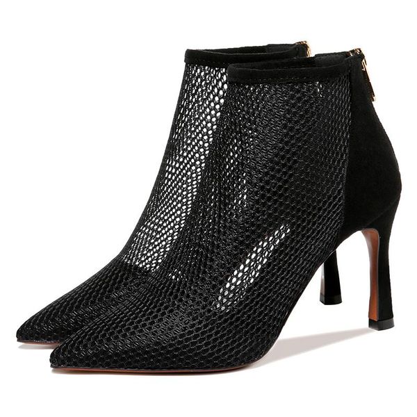 dress shoes moolecoel fashion women pumps air mesh thin heels super high 2-101, Black
dress shoes moolecoel fashion women pumps air mesh thin heels super high 2-101, Black