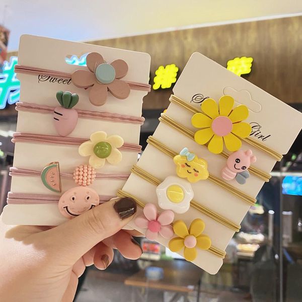 hair accessories 5pcs/set children's high elastic rubber band rope female cute ins ring head for girls kids, Slivery;white
hair accessories 5pcs/set children's high elastic rubber band rope female cute ins ring head for girls kids, Slivery;white