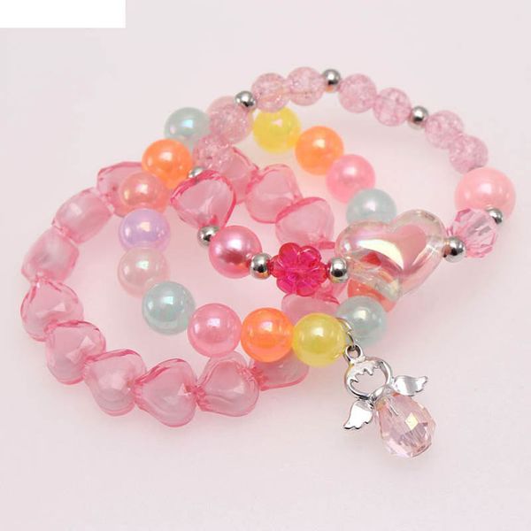 girls bracelet jewelry childrens accessories sweet princess children colored ackley pearl beaded b7930, Red;brown
girls bracelet jewelry childrens accessories sweet princess children colored ackley pearl beaded b7930, Red;brown