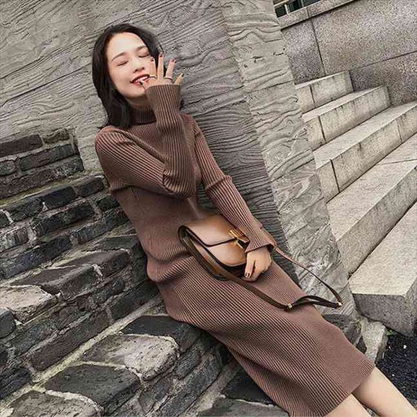 autumn winter knitted turtleneck womens dress sweater slim bodycon long sleeve bottoming vestidos f113, Black;gray
autumn winter knitted turtleneck womens dress sweater slim bodycon long sleeve bottoming vestidos f113, Black;gray