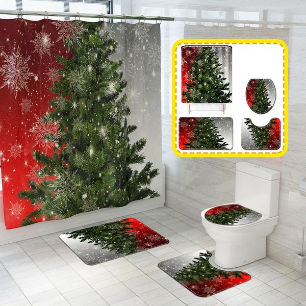 shower curtains plant printing polyester curtain set christmas decoration bathroom non-slip absorbent bath mat carpet home
shower curtains plant printing polyester curtain set christmas decoration bathroom non-slip absorbent bath mat carpet home