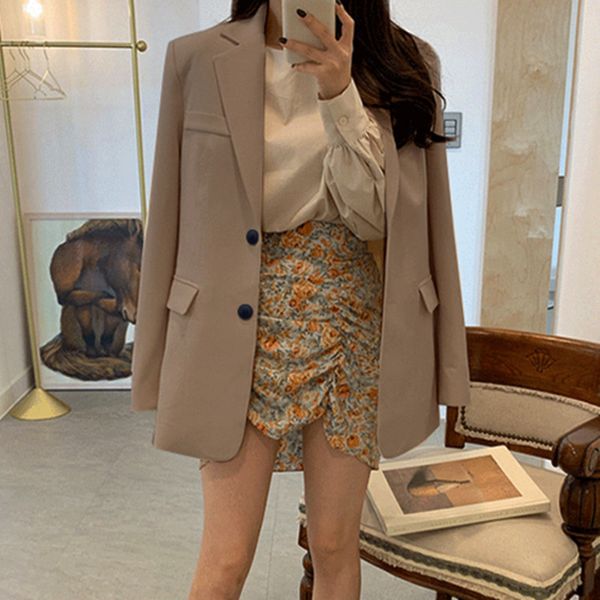 fashionable ladies suit net red blazer khaki coat 2021 spring and autumn korean loose casual suit women, White;black
fashionable ladies suit net red blazer khaki coat 2021 spring and autumn korean loose casual suit women, White;black