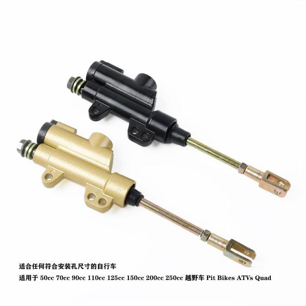 motorcycle brakes rear black silver golden foot hydraulic brake master cylinder pump for dirt pit bike atv
motorcycle brakes rear black silver golden foot hydraulic brake master cylinder pump for dirt pit bike atv