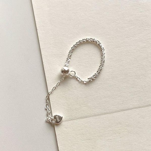cluster rings simple 925 sterling silver shiny chain for women accessories, cute adjustable ring girl mini heart pendant jewelry 2021, Golden;silver
cluster rings simple 925 sterling silver shiny chain for women accessories, cute adjustable ring girl mini heart pendant jewelry 2021, Golden;silver
