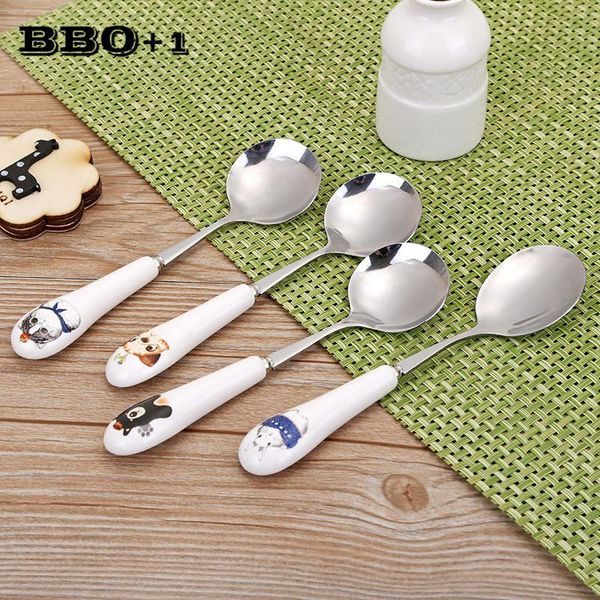 dinnerware sets 4pcs baby child dinner spoon stainless steel dessert stirring teaspoon cute round fruit coffee scoop with ceramic cat handle
dinnerware sets 4pcs baby child dinner spoon stainless steel dessert stirring teaspoon cute round fruit coffee scoop with ceramic cat handle